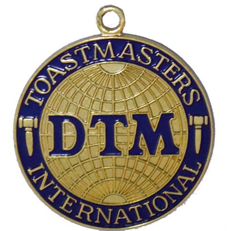 Distinguished Toastmaster (DTM) - Toastmasters District 17