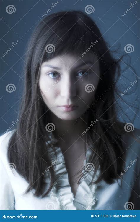 Wind in the hair stock photo. Image of action, dark, beautiful - 5311198