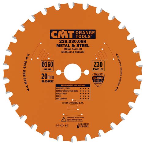 Industrial dry cutter circular saw blades 226.orangemetal | Industrial saw blades | CMT Orange ...