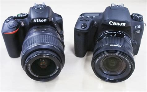 Mid-range DSLRs compared: Nikon D5600 vs. Canon 77D - HardwareZone.com.sg