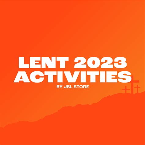 LENT 2023 ACTIVITIES BY JBL STORE - JBL Store PH