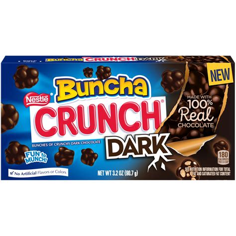 Nestle Buncha Crunch Dark Chocolate Candy Bars, 90.7 Oz. - Walmart.com ...