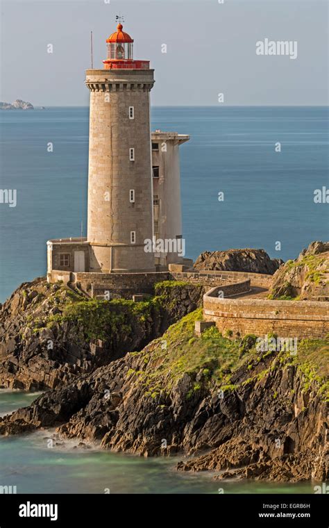 Lighthouse Petit Minou, Britanny, France, Europe Stock Photo - Alamy