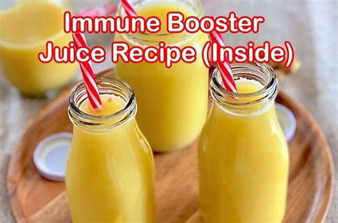 Here's An Immune Booster Juice Recipe You Need to Try!