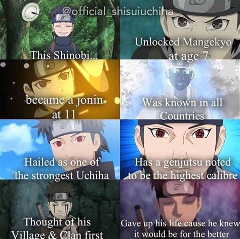 Shisui was a beast! Maybe stronger than Itachi! Follow Our Pinterest ...