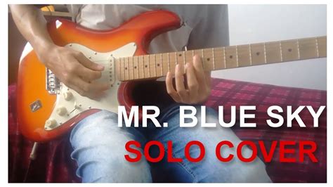 Mr. Blue Sky - Guitar Solo Cover - YouTube