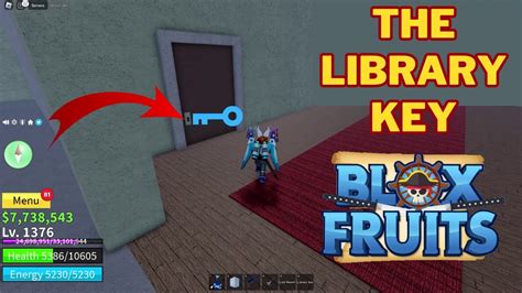 How To Get & Use Library Key in Blox Fruits | Unlock The Library Room ...