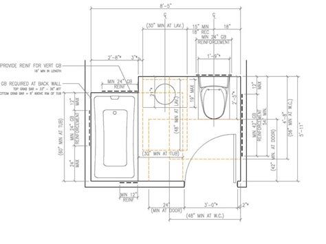 Ada Bathroom Layout With Shower | Home Design Ideas