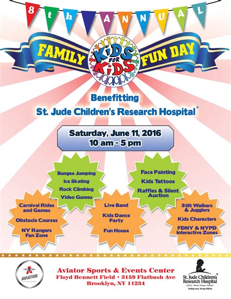 8th Annual Family Fun Day - Kids for Kids Foundation