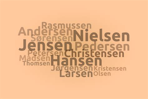 A Complete List of Danish Last Names + Meanings - FamilyEducation