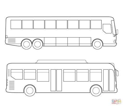 City Bus coloring page | Free Printable Coloring Pages