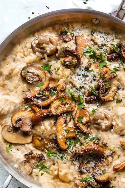 Chicken & Mushroom Risotto | Erren's Kitchen