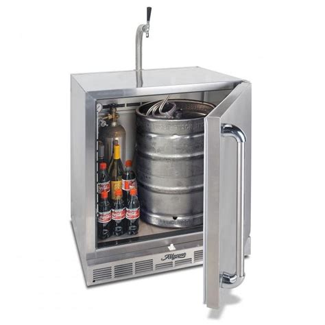 Alfresco 7.2 Cu. Ft. 28-Inch Outdoor Compact Refrigerator & Kegerator ...