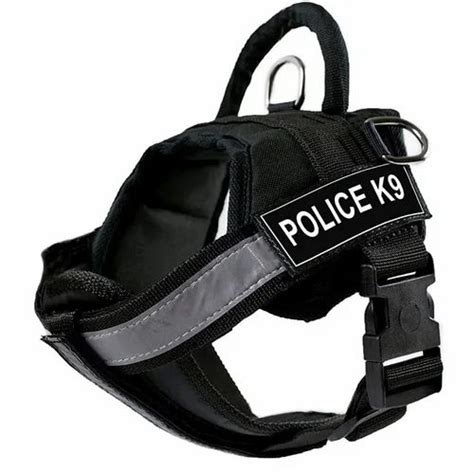 Adidog K9 Police Dog Harness Vest (m- 22-28 Inch Girth, Colour May Vary), पालतू पशु के सहायक ...