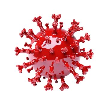 Isolated Of Red Color Virus, Virus, Isolated, Red PNG Transparent Image and Clipart for Free ...