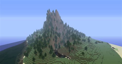 Volcano island Minecraft Map