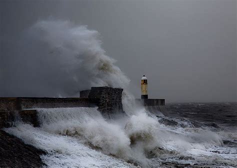 Lighthouses in a Storm | Lighthouse, Beacon tower, Porthcawl