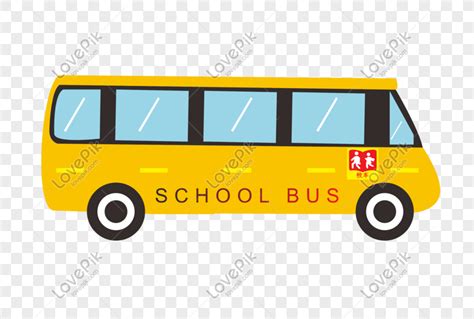 Vektor Bus Sekolah Kartun Hd Berlapis gambar unduh gratis_imej ...