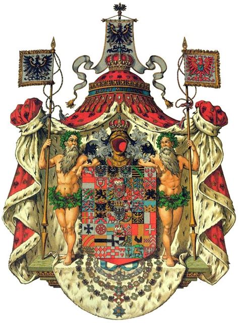 Coat of Arms Frederic I, King in Prussia January 18th, 1701 - February 25th, 1713. House of ...