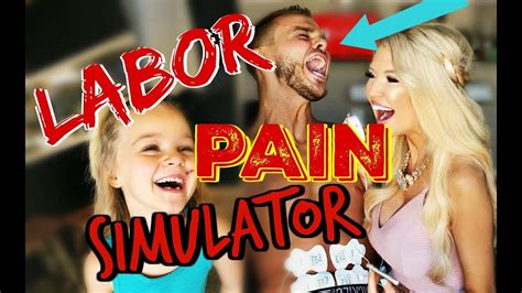 THE LABOR PAIN SIMULATOR CHALLENGE!!! | F.O.E. - YouTube