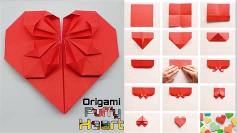 Origami Heart / Easy paper Heart (Folding Instructions) - YouTube ...