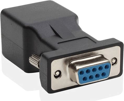 LM YN DB9 RS232 Female to RJ45 Female Adapter COM India | Ubuy