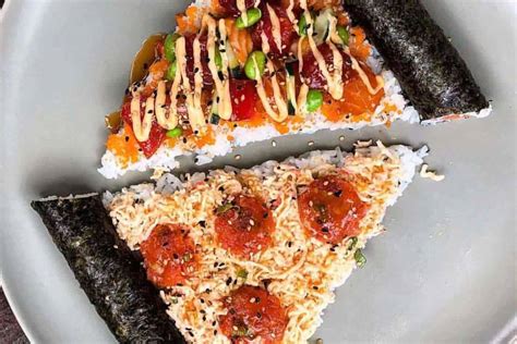 14 Must Try Sushi Pizza: The Best Snack to Have!