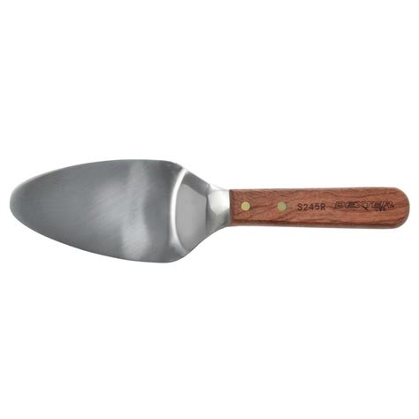 Dexter Stainless Steel Pie Server with Rosewood Handle - 5"L x 2 1/2"W ...