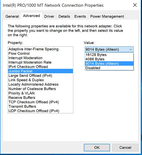 Jumbo Ethernet Frames | Parallels Forums