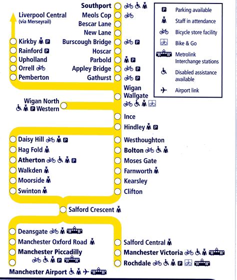 Northern Trains rail maps