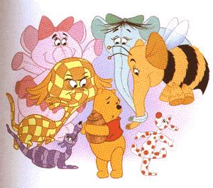 Winnie the Pooh has a very big fear of Heffalumps and Woozles. They ...