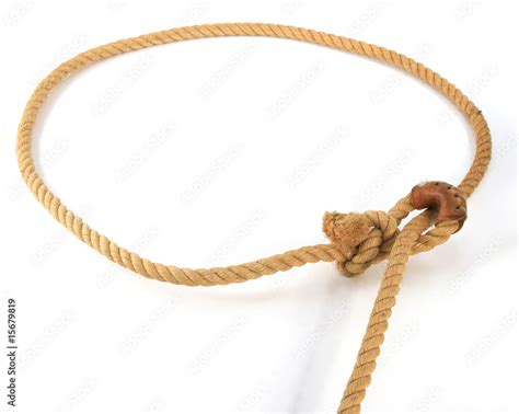 Cowboy rope lasso Stock Photo | Adobe Stock