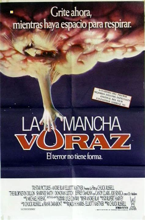 "LA MANCHA VORAZ" MOVIE POSTER - "THE BLOB" MOVIE POSTER