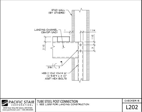 Checker Plate Stairs & Landings | Pacific Stair Corporation