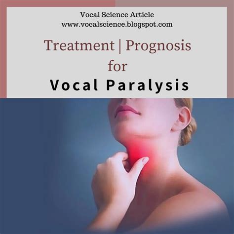 Experiencing Vocal Paresis? Vocal Paresis (also known as vocal ...