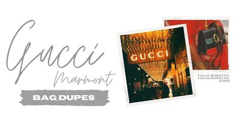 BEST GUCCI MARMONT BAG DUPES - Home Page