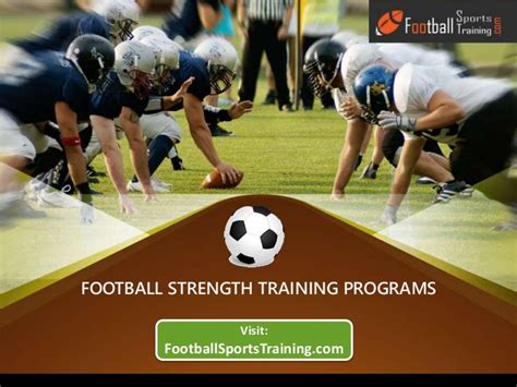 Football Strength Training Programs - Build A Football Body