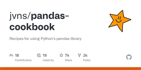 GitHub - jvns/pandas-cookbook: Recipes for using Python's pandas library