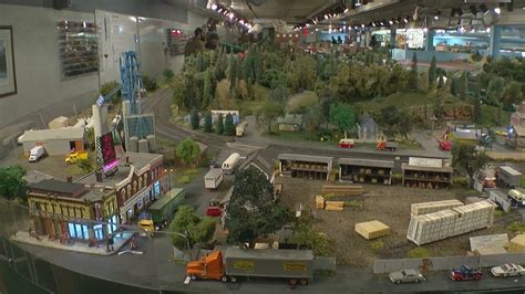 Railroad Club Creates Model Train Sets Of Real Tracks, Cities - YouTube