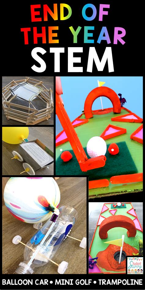 End of the Year Craft STEM Activities Summer STEM Challenges Packet Worksheets | Stem activities ...