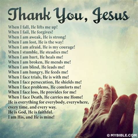 Thank You Jesus Quotes. QuotesGram