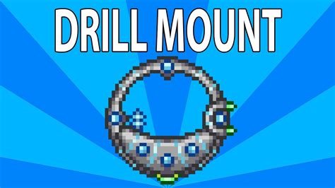 Poradnik Terraria 1.3 - Drill Mount (Drill Containment Unit) - YouTube