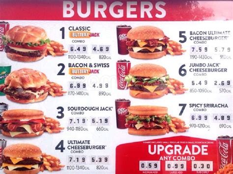 Jack In The Box Menu Prices 2024: Lunch + Dinner