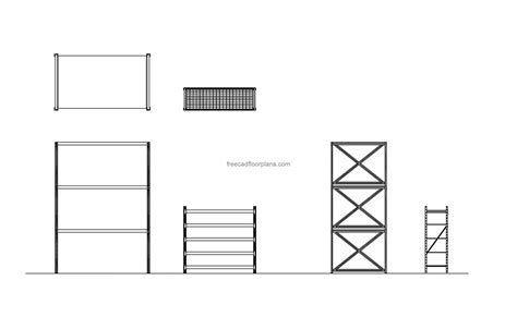 Sortieren Kommentar Geheimnis pallet rack autocad drawing dynamisch ...