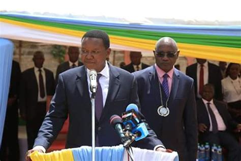 I won't support William Ruto in 2022, says Governor Mutua