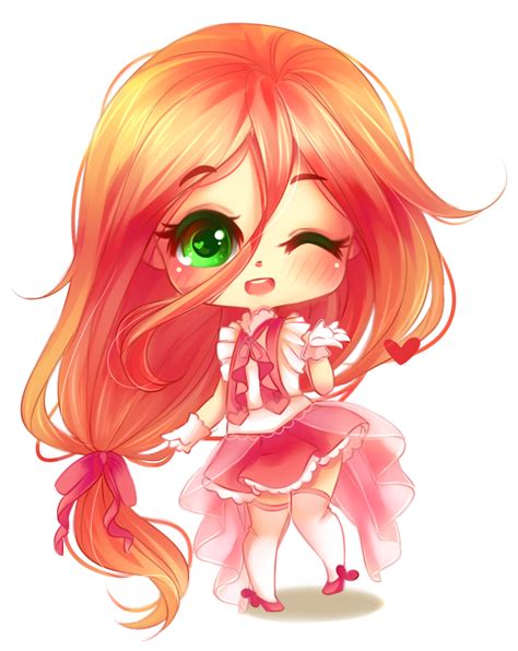 A request commission :D | Chibi drawings, Cute kawaii girl, Chibi