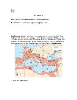 Pax Romana by High School Global and US History | TpT