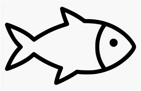 Fish Clipart Black And White, HD Png Download is free transparent png ...