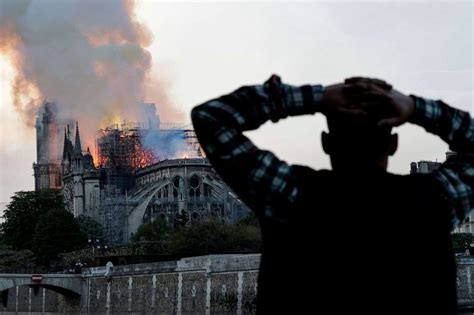Flames cause 'colossal damages' to Notre Dame Cathedral in Paris, Macron says 'we will rebuild ...