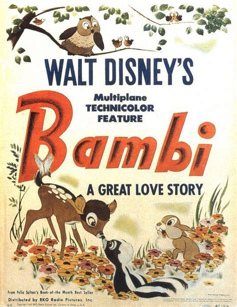 Bambi Movie Poster - Bambi Fan Art (6604276) - Fanpop